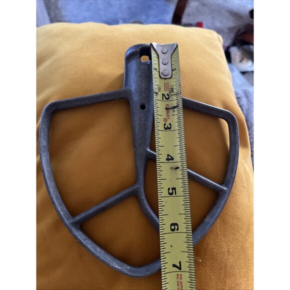 KitchenAid Mixer Attachment Professional 600 Flat Beater Paddle 6 Qt & Whisk - Picture 4 of 8